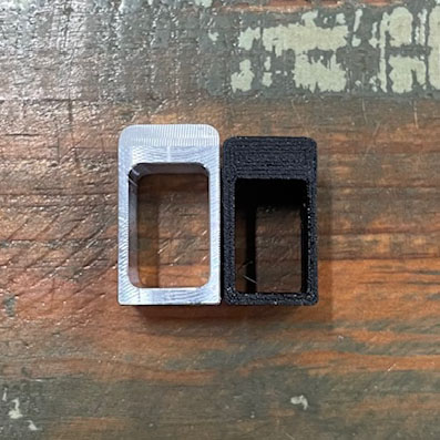 Stigläderstopp i aluminium