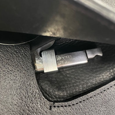 Stigläderstopp i aluminium - Bild 2